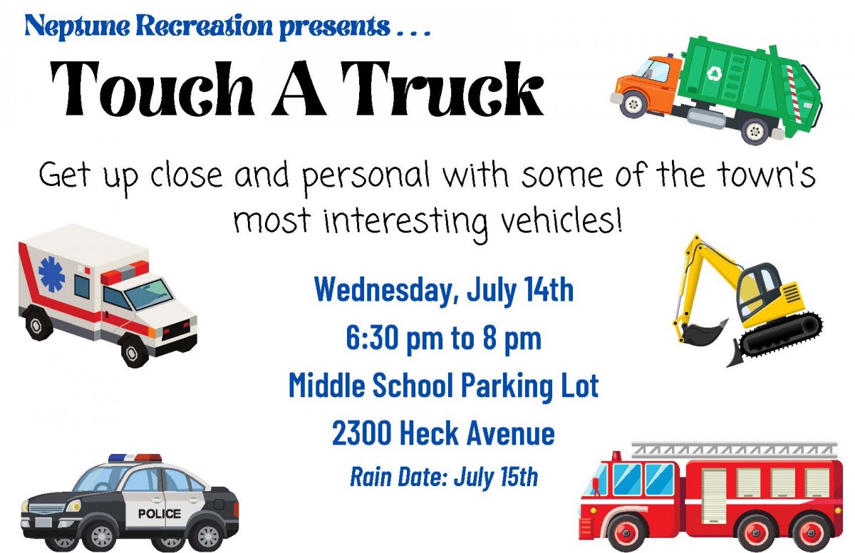 Touch a Truck 2021 Neptune Township